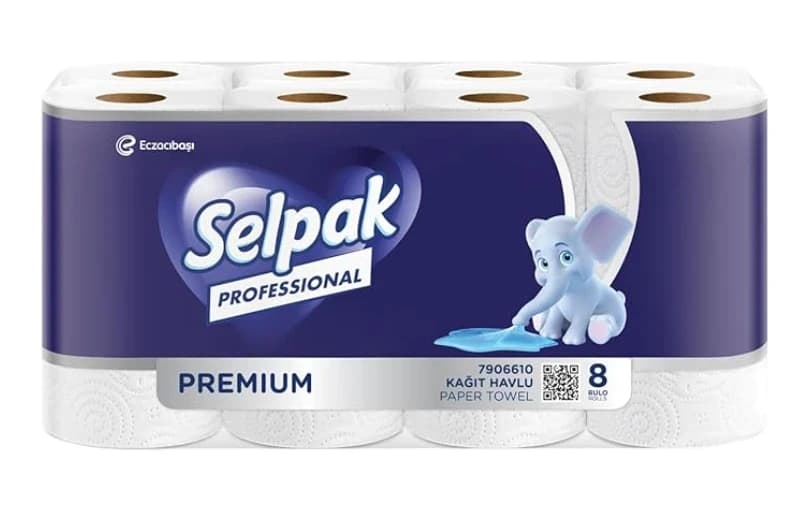 Amazon'da Selpak Premium Havlu Kağıt 8 Rulo 110tl