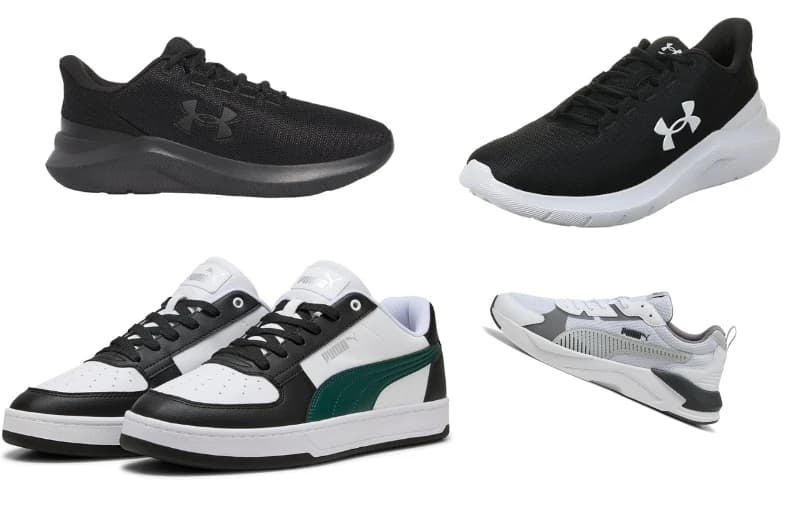 Amazon Outlet Reyonunda Ayakkabılar Dip Fiyatta (Adidas - Puma - Under Armour)
