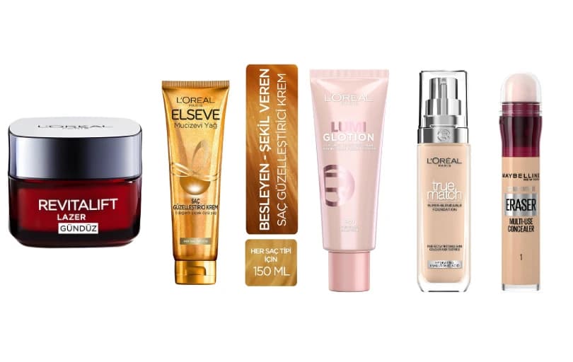 Amazon Prime’da L’Oréal & Maybelline & Garnier %25 İndirim! Glotion 459 TL!