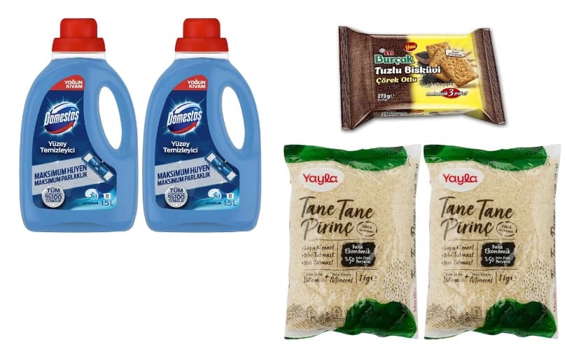 Amazon Süper Market Ürünlerinde ₺250'ye %25 indirim