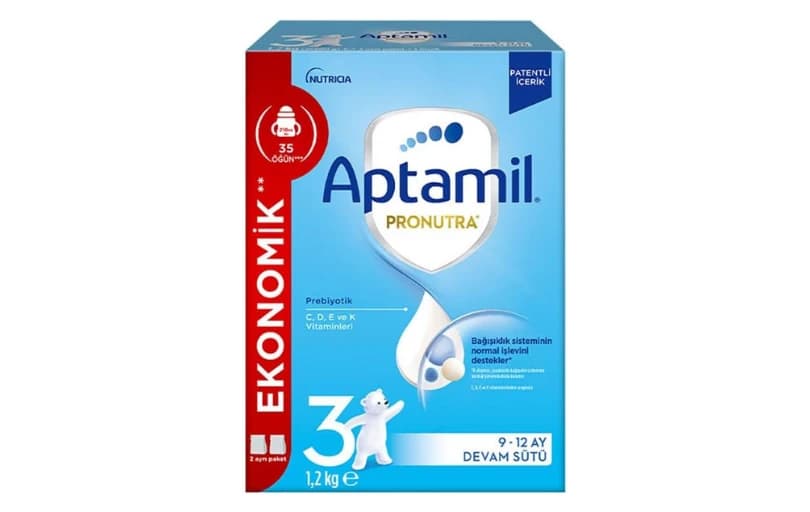 Aptamil 3 Prebiyotikli Devam Sütü 1200 Gr 929tl (6 Ayın En Düşük Fiyatı)