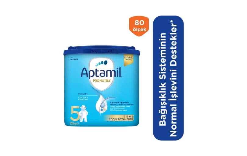 Aptamil 5 Prebiyotikli Çocuk Devam Sütü 350 Gr Premiuma Özel 390 ₺