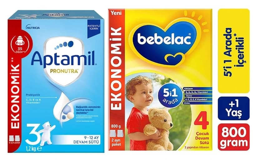 Aptamil Ve Bebelac Ürünlerinde Sepette %15 İndirim