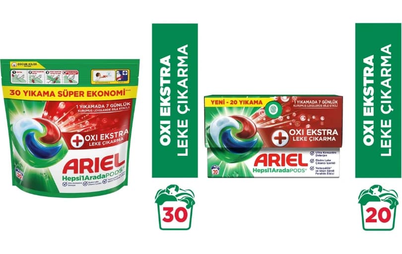 Ariel'de Seçili Ürünlerde Para İade Fırsatı Var!