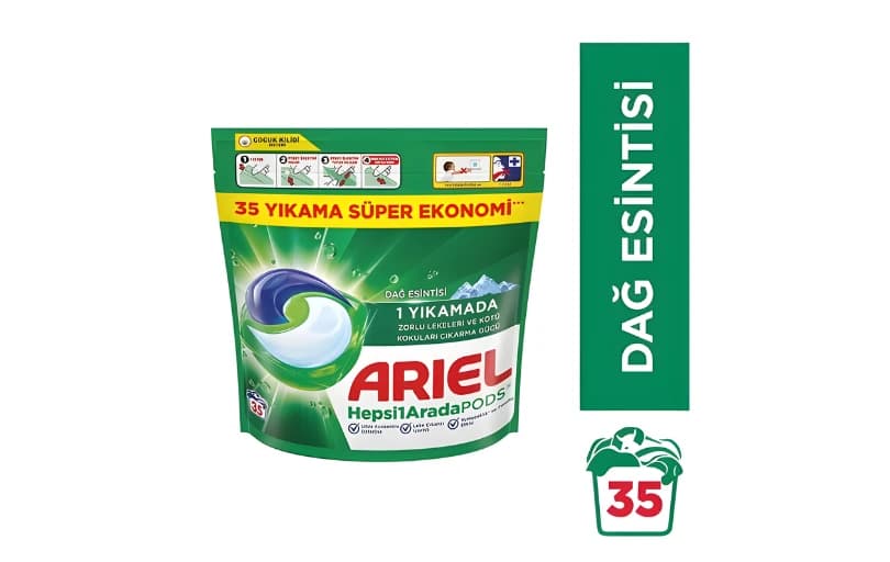Ariel Pods Kapsül Çamaşır Deterjanı Baz 35'li 379,00 TL