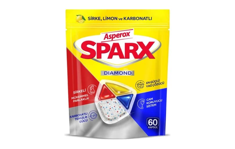 Asperox Sparx Bulaşık Makinesi Tableti 60'lı 239tl