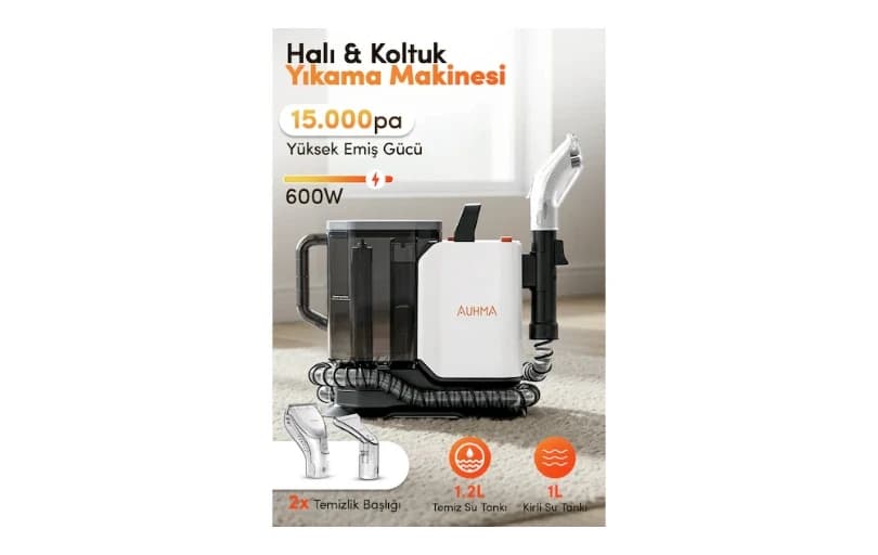 Auhma Aquaclean Pro 600 Koltuk Ve Halı Yıkama Makinesi 1.979 Tl