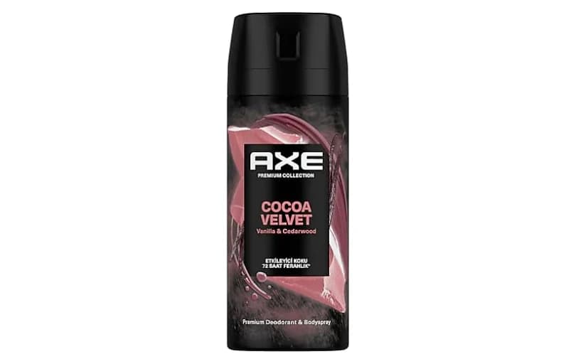 Axe Premium Collection Erkek Spray Deodorant Cocoa Velvet 150 Ml 179tl (6 Ayın En Düşük Fiyatı)