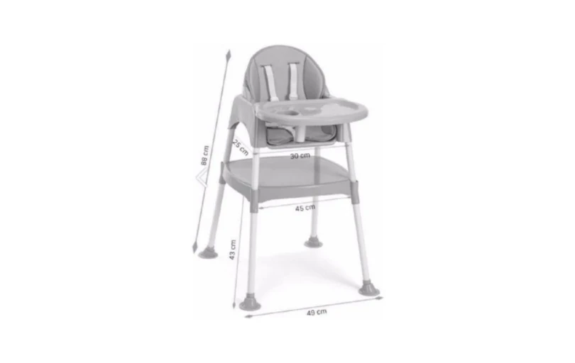 Babydoor Panda Pedli Mama Sandalyesi Sepette Kuponla 831 TL (Son 6 Ayın En Düşük Fiyatı)