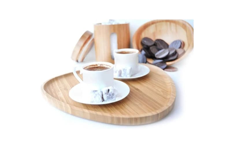 Bambum Macchiato Üçgen Tepsi Büyük 315tl (6 Ayın En Düşük Fiyatı)