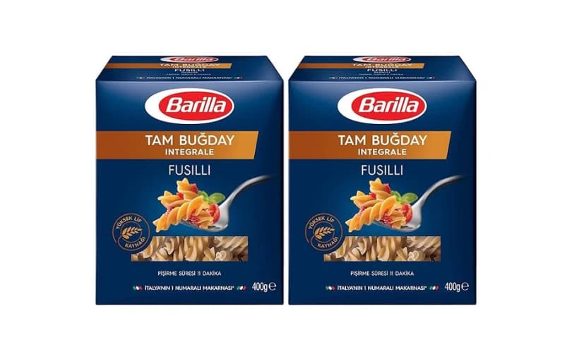 Barilla Tam Buğday Burgu Makarna (ıntegrale Fusilli) 400 Gr 2li Paket 78tl