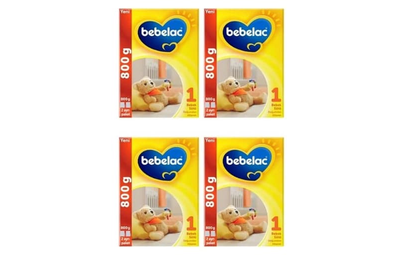Bebelac 1 Bebek Sütü 0-6 Ay 800 Gr X 4 Adet 2.265tl (6 Ayın En Düşük Fiyatı)