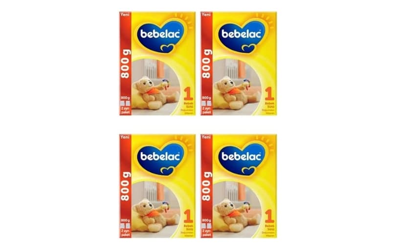Bebelac 1 Bebek Sütü 0-6 Ay 800 Gr X 4 Adet 2.299tl (6 Ayın En Düşük Fiyatı)