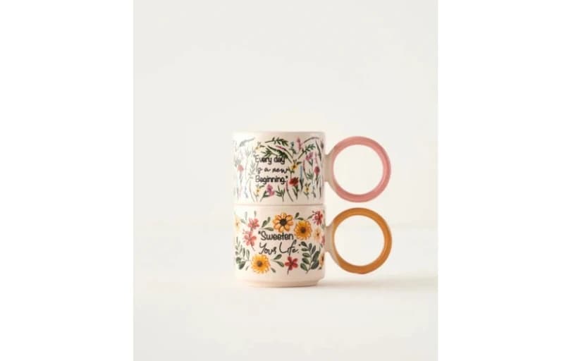 Bella Maison Flores 2'li Fincan Seti (270 Cc) 305tl