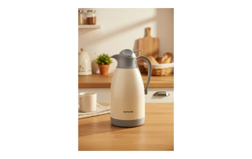 Bernardo Grandio Çelik Termos Krem 2 Litre 499 Tl