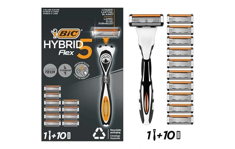 Bıc Flex 5 Hybrid Tıraş Bıçağı Seti Amazon'da 487,42 Tl