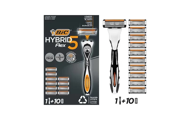 Bic Hybrid 5 Flex 10 Başlıklı Tıraş Bıçağı 569tl