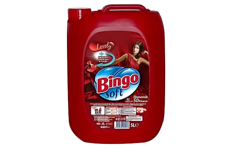 Bingo Soft Lovely Çamaşır Yumuşatıcısı (5 L) 139,90 TL (Piyasadaki en düşük fiyat!)