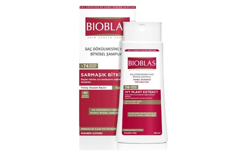 Bioblas Sarmaşık Özlü Saç Dökülmesine Karşı Bitkisel Şampuan 360ml 89tl