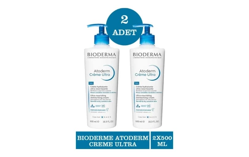 Bioderma Atoderm Cream Ultra 500 Ml 2 Adet 844 Tl