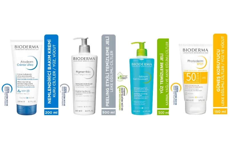 Bioderma'da 1.200 TL alışverişe 300 TL İndirim!