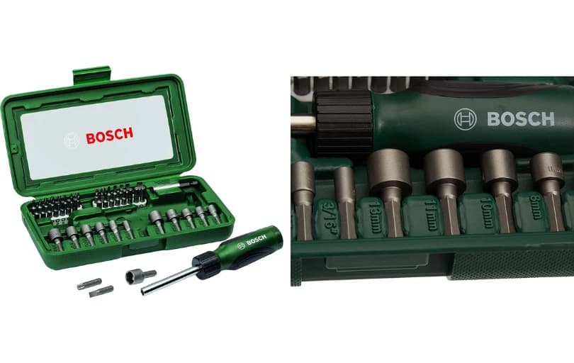 Bosch 46 PARÇA Cırcırlı Tornavida Bits Uç Lokma Vidalama Seti - 358 ₺ (TÜKENDİ)