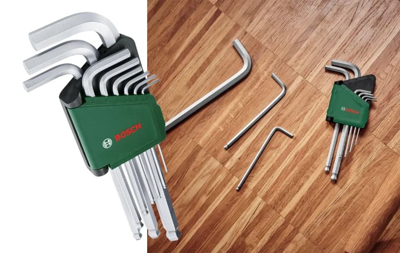 Bosch Home and Garden Alyan Anahtar Takımı Hex 9 Parça (6 Ayın En Düşük Fiyatı)