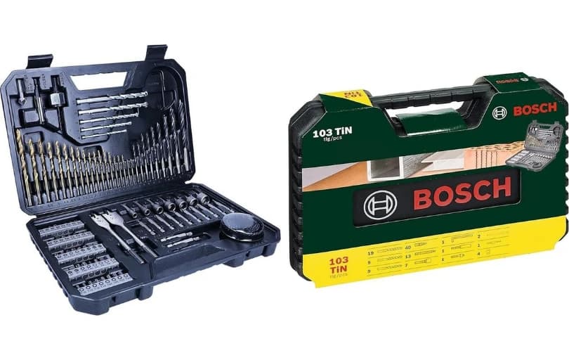 Bosch V-Line Matkap & Vidalama Karışık Aksesuar Seti 103 Parça - 781 TL
