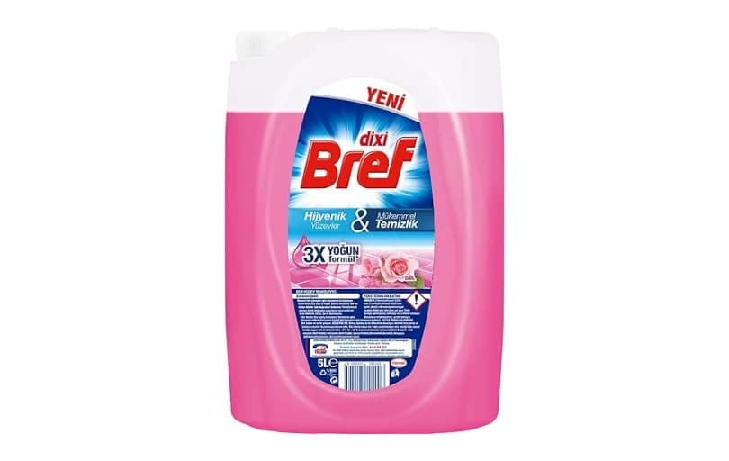 Bref Dixi Yaban Gülü Kokulu 5000 Ml Yüzey Temizleyici 227tl (6 Ayın En Düşük Fiyatı)