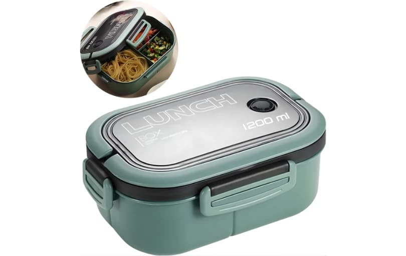 Busstier 1200 ml 2 Katlı 6 Bölmeli Sefer Tası ve Beslenme Çantası 277,90 TL