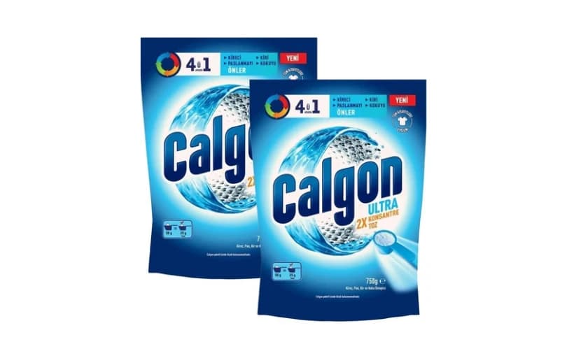 Calgon 4ü1 Arada Ultra Konsantre Toz Kireç Önleyici 750 Gr 2 Li 132tl (6 Ayın En Düşük Fiyatı)