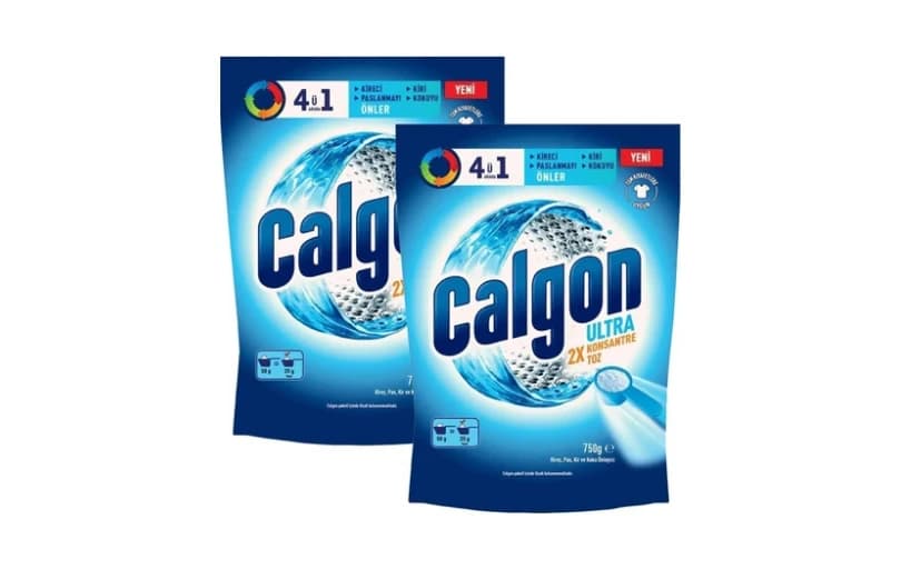 Calgon 4ü1 Arada Ultra Konsantre Toz Kireç Önleyici 750 Gr 2 Li 156tl (6 Ayın En Düşük Fiyatı)