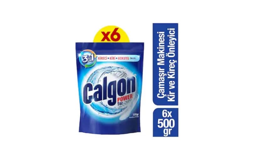 Calgon Kireç Önleyici Toz 500 Gr X 6 Adet 662tl (6 Ayın En Düşük Fiyatı)