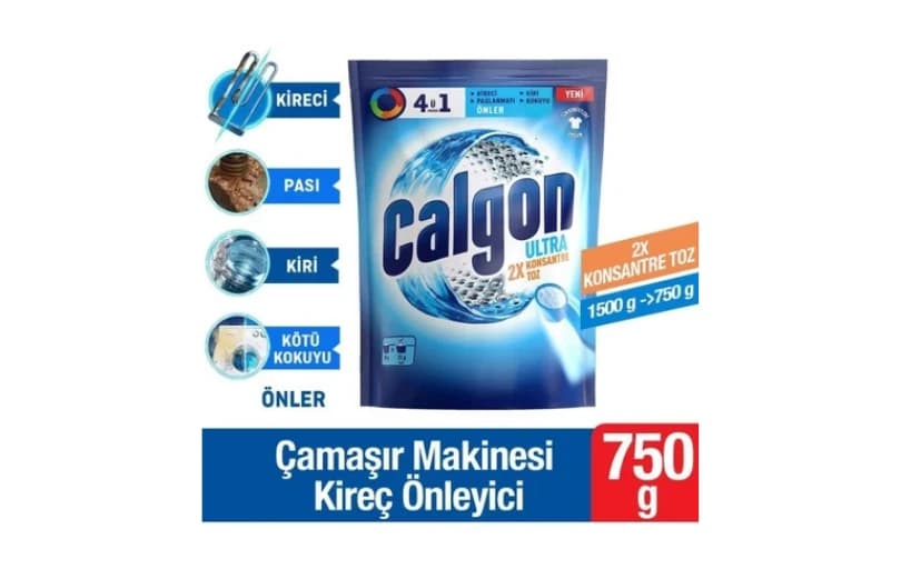 Calgon Toz 4un1 Ultra Konsantre 750 Gr 100tl (6 Ayın En Düşük Fiyatı)