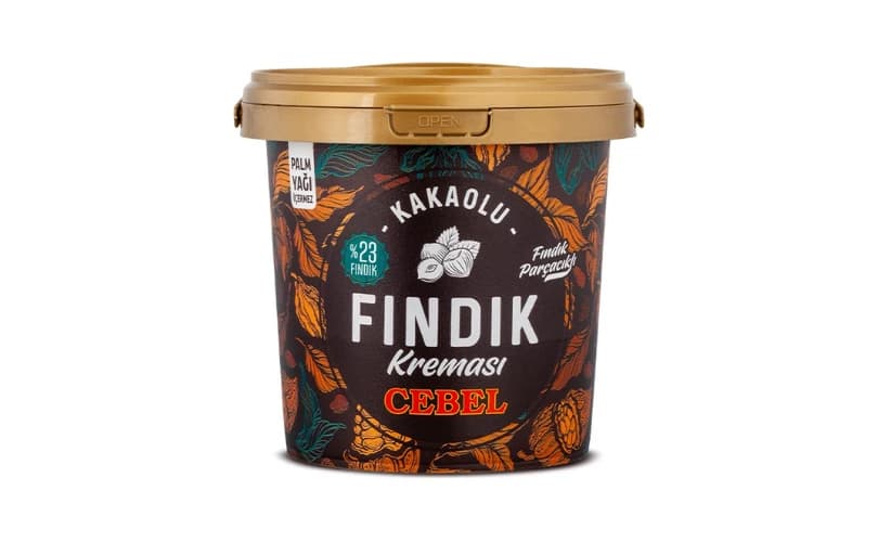 Cebel Fındık Parçacıklı Kakaolu Fındık Kreması 900 gr 197 TL