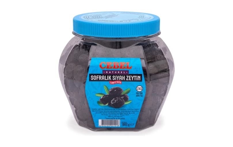 Cebel Siyah Zeytin 1000 Gr 220 TL