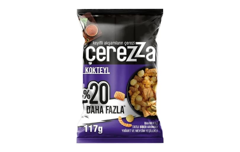 Çerezza Kokteyl 117 Gr Süper Boy Mısır Çerezi 49tl