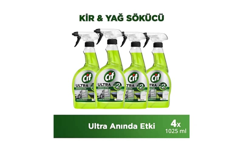 Cif Ultra Anında Etki – 4’lü Set 341 TL