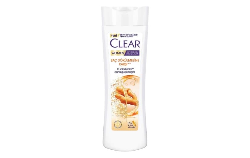 Clear Women Saç Dökülmesine Karşı Zencefil Özü Kepeğe Karşı Etkili Şampuan 350 Ml 100tl