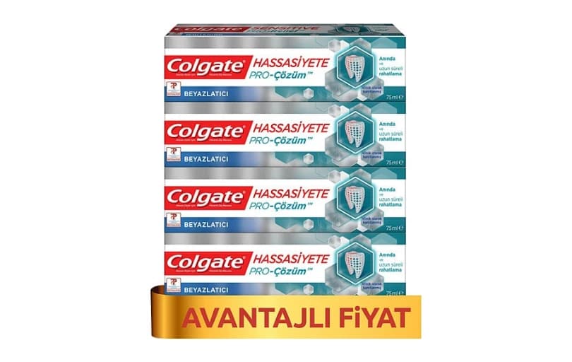 Colgate Hassasiyete Anında Çözüm Onarım Ve Hassas Beyazlık Diş Macunu 75 Ml 4 Adet 759tl (6 Ayın En Düşük Fiyatı)
