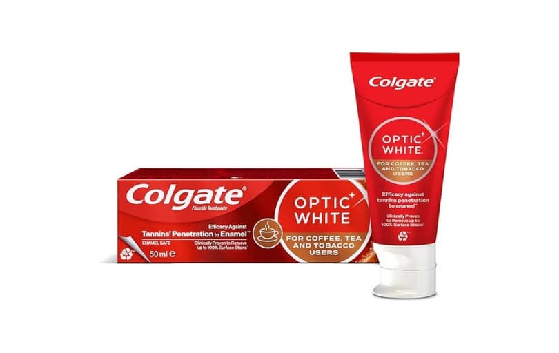 Colgate Optic White Kahve, Çay Ve Tütün Kullanıcıları İçin Beyazlatıcı Diş Macunu 50 Ml 61tl (6 Ayın En Düşük Fiyatı)