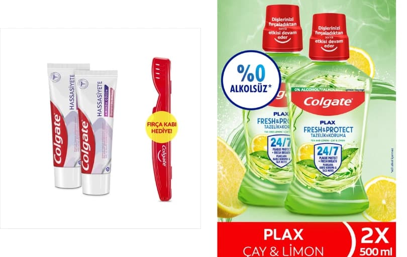 Colgate ve Palmolive Ürünlerinde 600 TL'ye 120 TL İndiirm