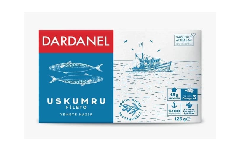 Dardanel 125 GR Zeytinyağlı Uskumru 78 ₺