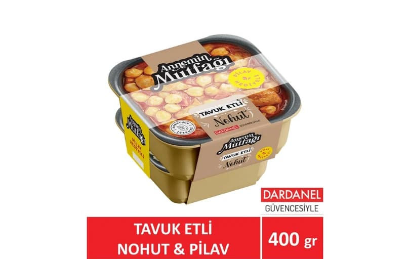 Dardanel Hazır Yemek Tavuk Etli Nohut 200 gr(Pilav hediyeli) - 77 TL