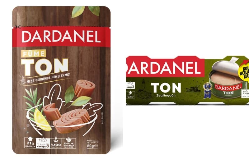 Dardanel Ton ve Somon Poşette 2 Al 1 Öde Fırsatı