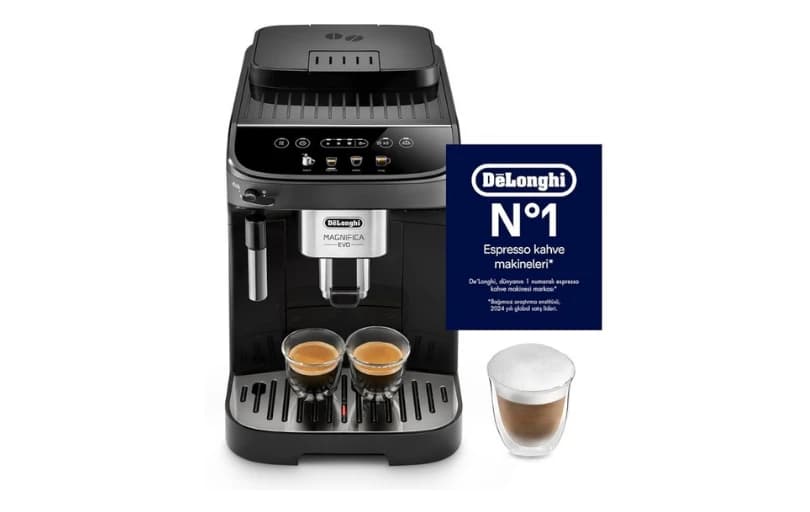De'longhi Ecam 290 21 B 21 Magnifica Evo Kahve Makinesi, Siyah 17.910tl