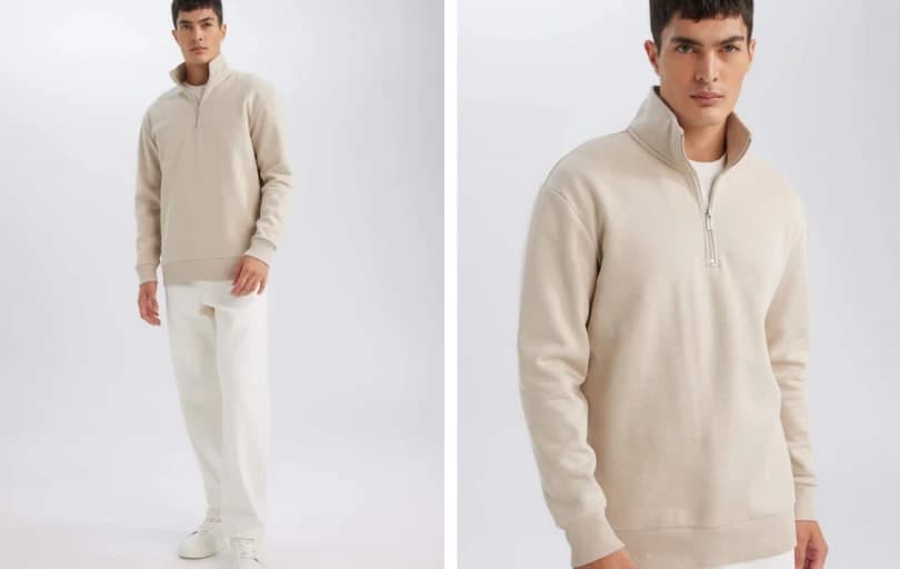 Defacto Kalın Sweatshırt 299 Tl