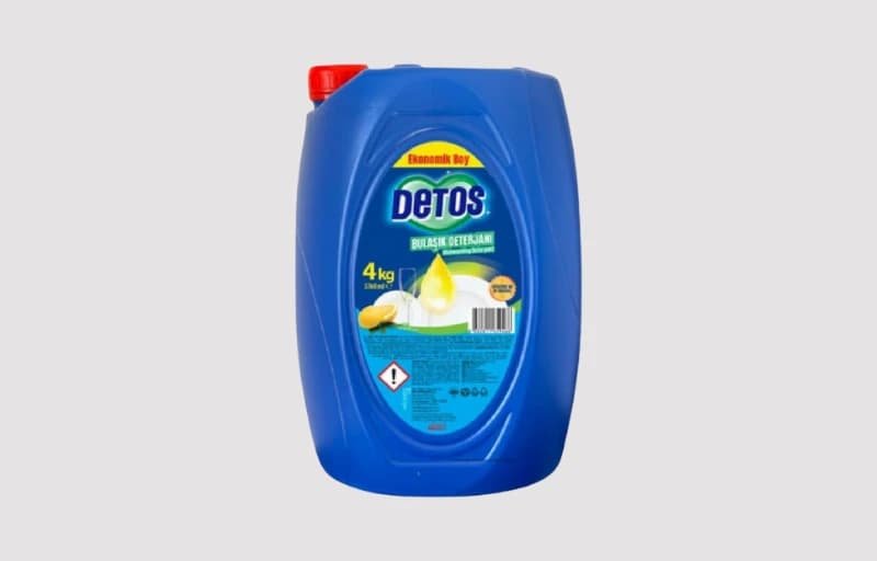 Detos Limon Kokulu Bulaşık Deterjanı 4 kg 🏷️ 100 TL