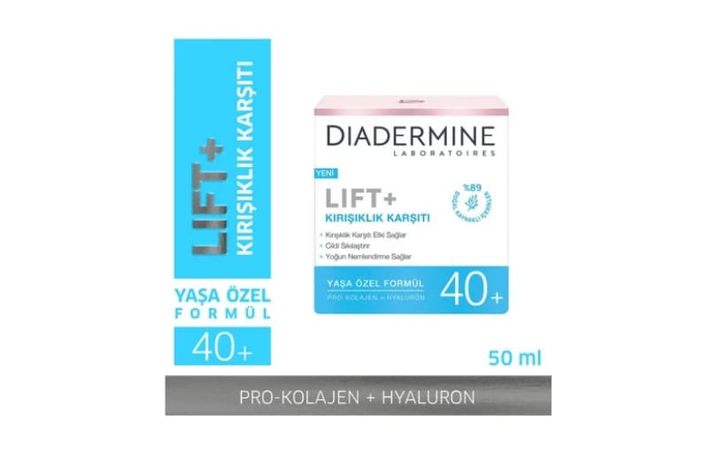 Diadermine Lift+ 40+ Sıkılaştırıcı Ve Derin Nemlendirici Gündüz Kremi 50 Ml 199tl (6 Ayın En Düşük Fiyatı)