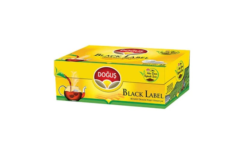 Doğuş Black Label Demlik Poset 48x3.2 Gr 71tl (6 Ayın En Düşük Fiyatı)